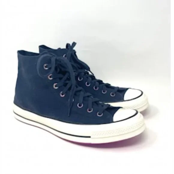 Converse Chuck 70 Shoes Men's HI Obsidian Bold Citron Egret Canvas Size 170491C - Picture 8 of 11